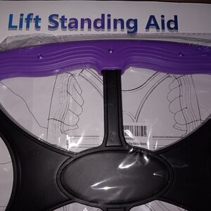 Purple and Black Lift Standing Aid